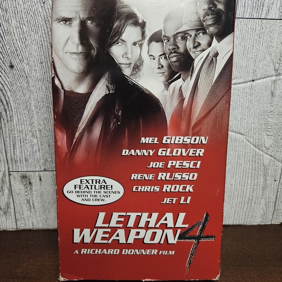 Lethal Weapon 4 VHS The Gang's All Here - Picture 3 of 4